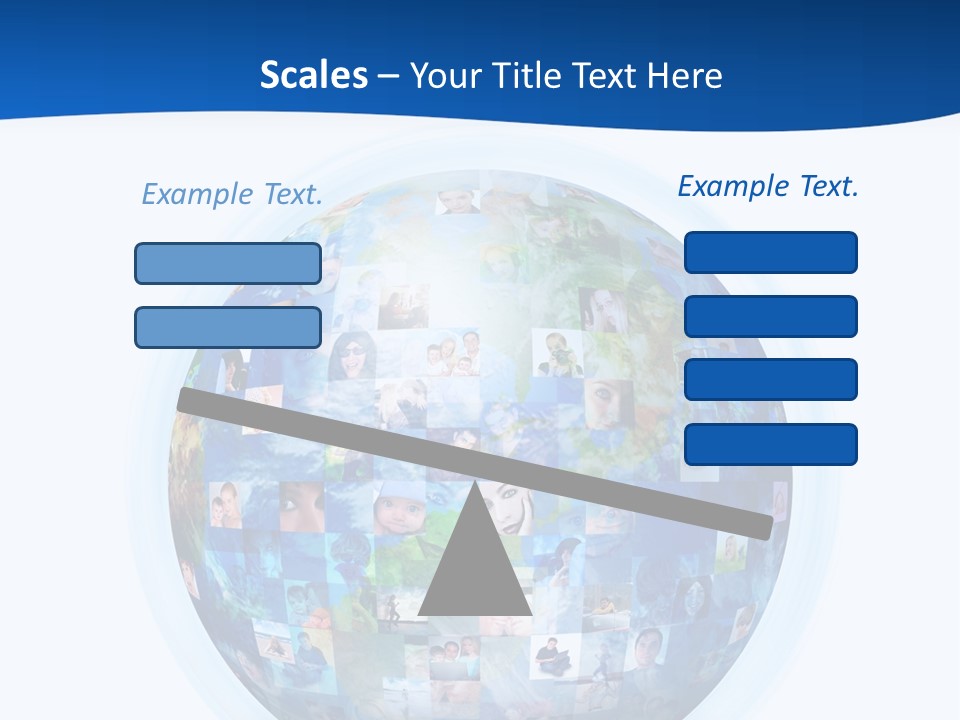 Friends Communication Map PowerPoint Template