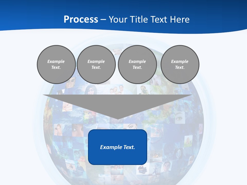 Friends Communication Map PowerPoint Template