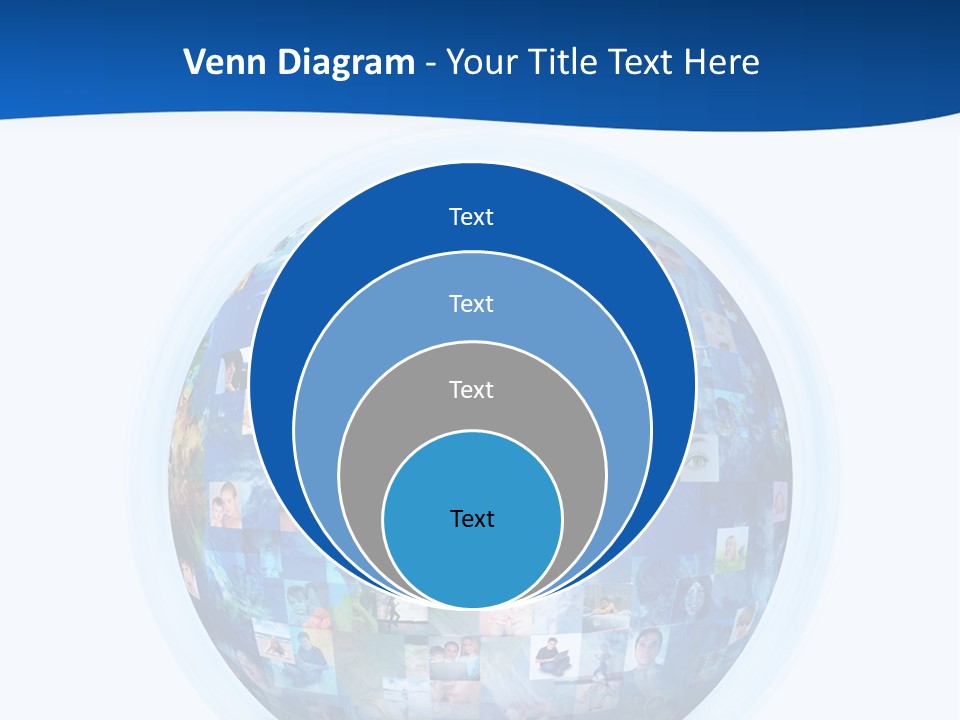 Friends Communication Map PowerPoint Template