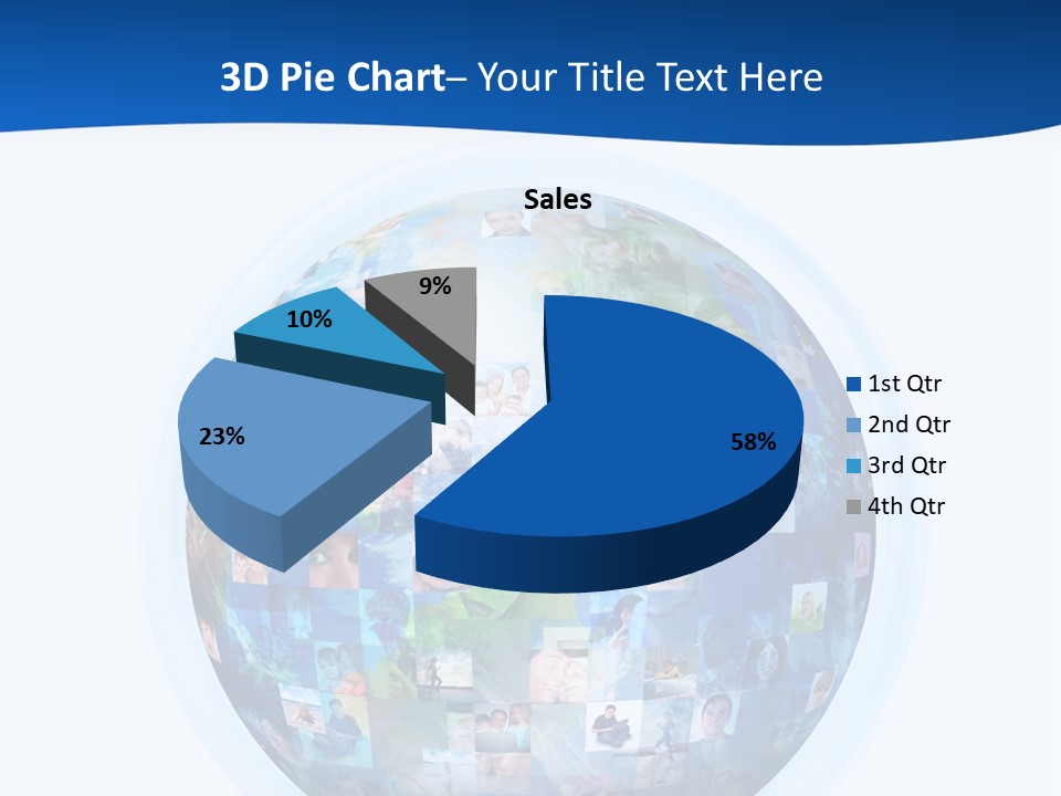 Friends Communication Map PowerPoint Template