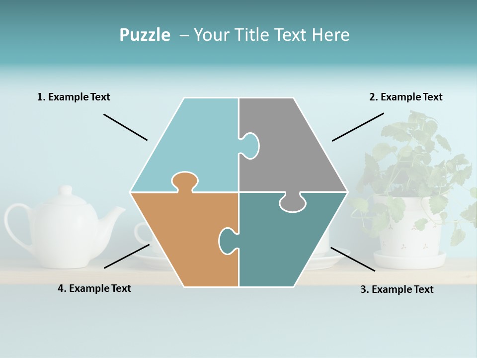 Shelf Coffee House PowerPoint Template