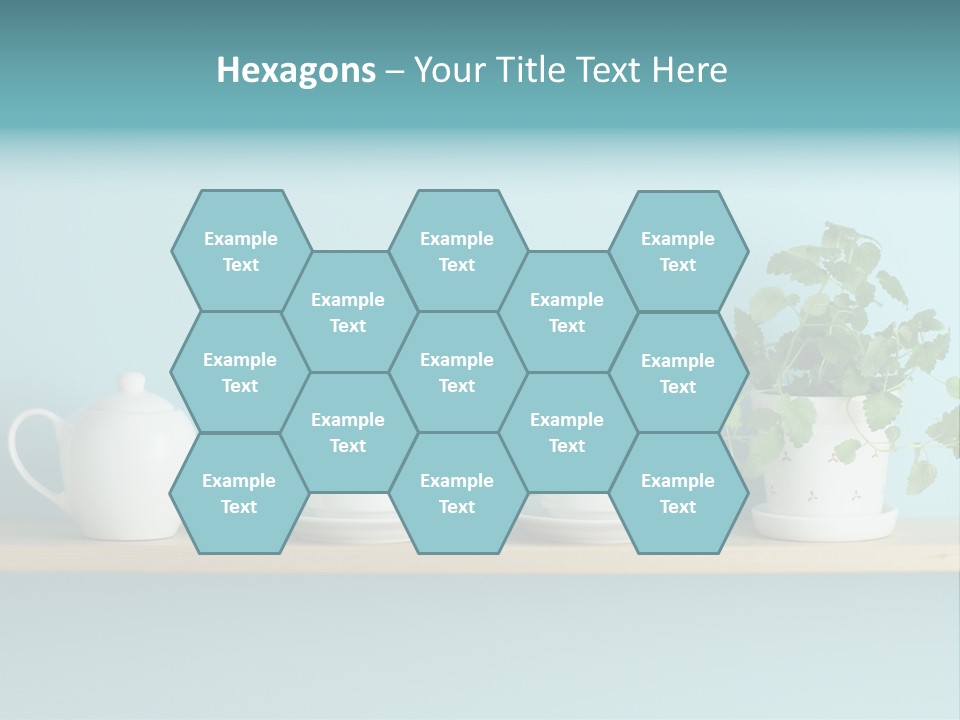 Shelf Coffee House PowerPoint Template