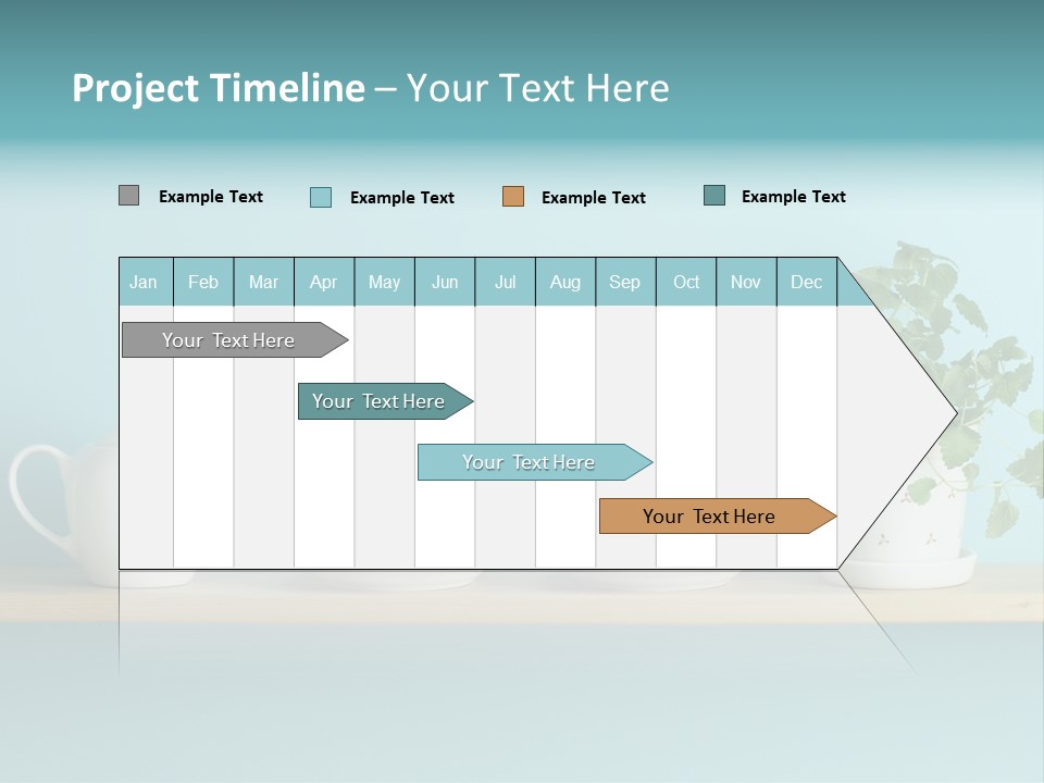 Shelf Coffee House PowerPoint Template