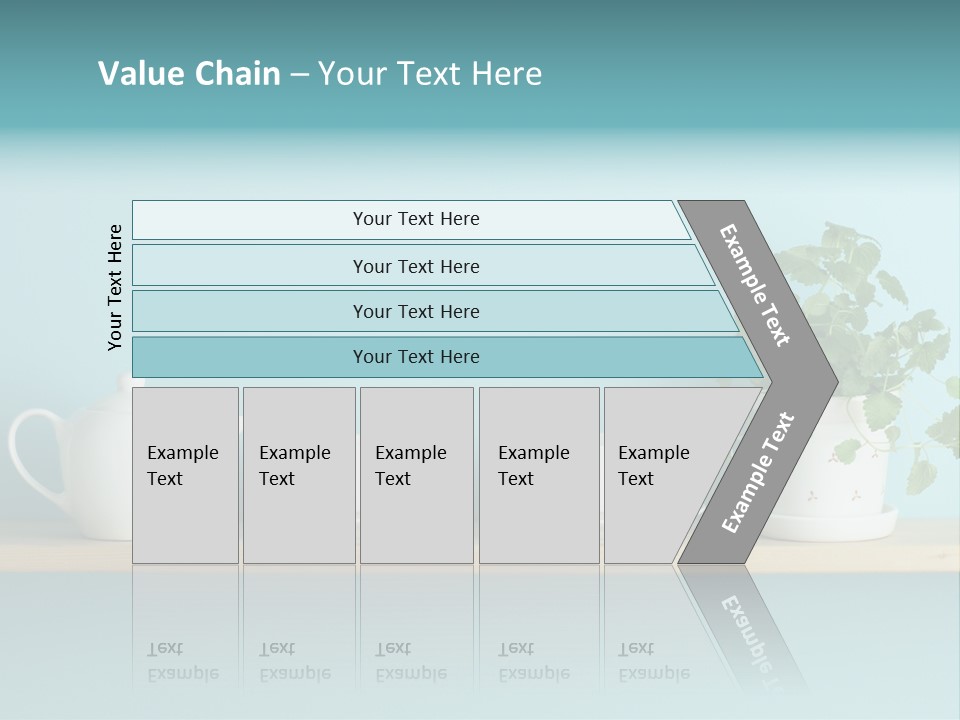 Shelf Coffee House PowerPoint Template
