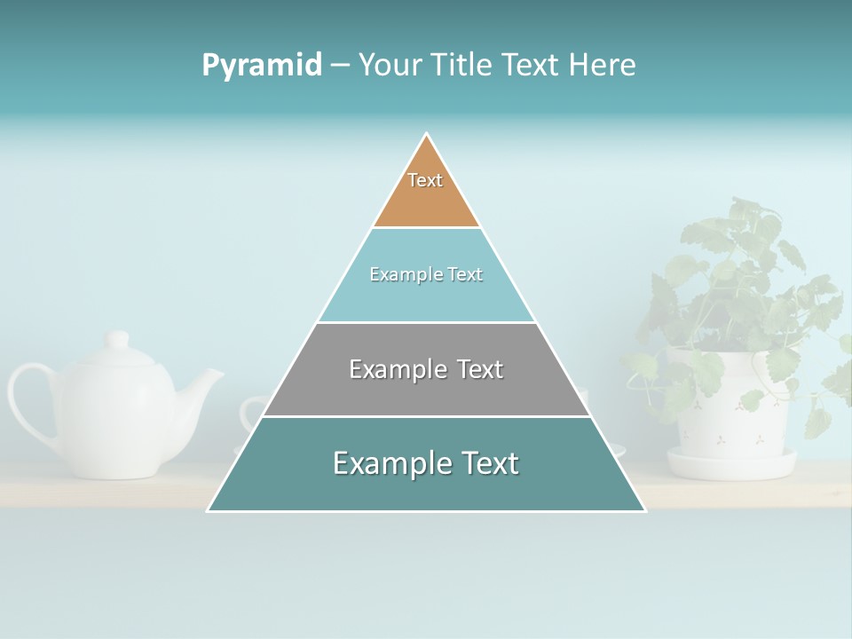 Shelf Coffee House PowerPoint Template