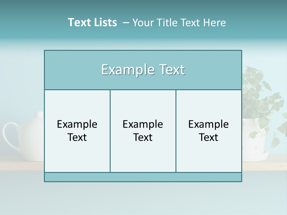 Shelf Coffee House PowerPoint Template