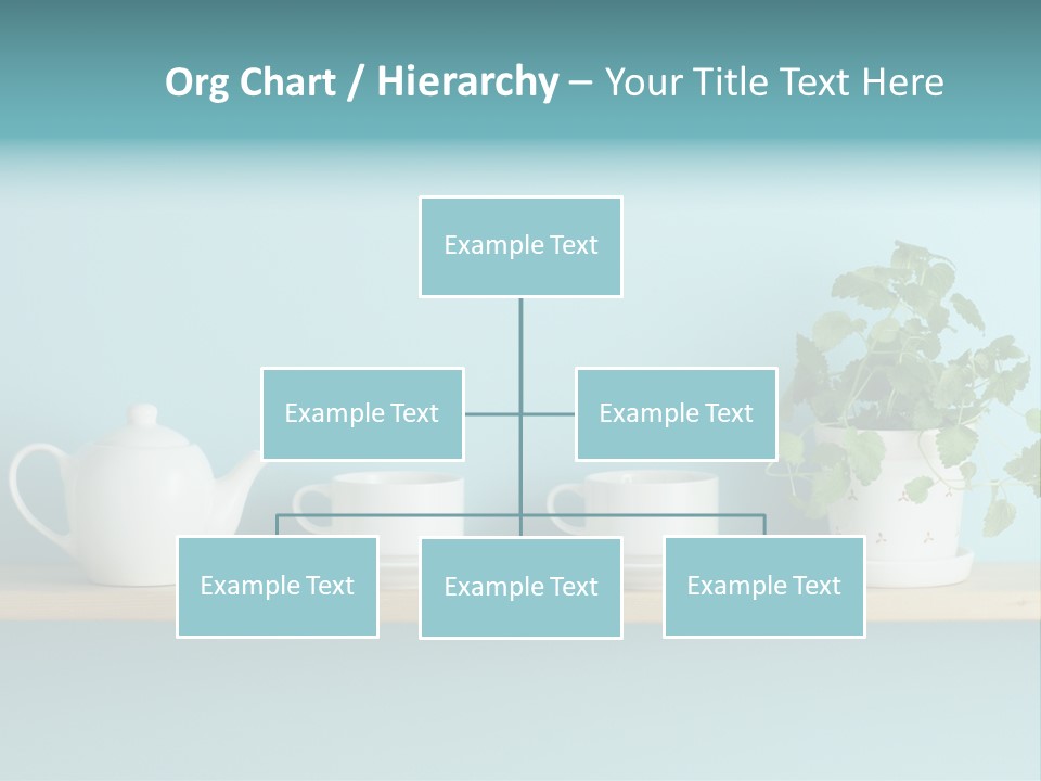 Shelf Coffee House PowerPoint Template