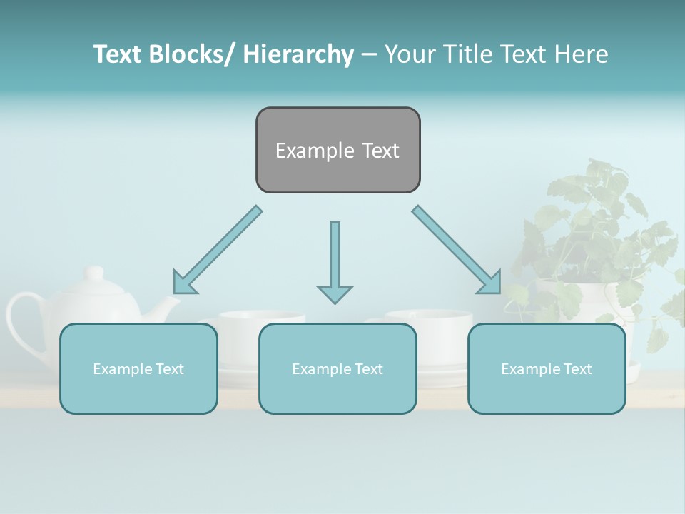 Shelf Coffee House PowerPoint Template