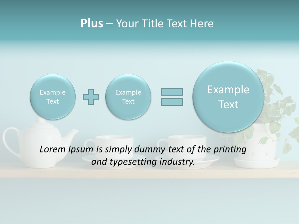 Shelf Coffee House PowerPoint Template