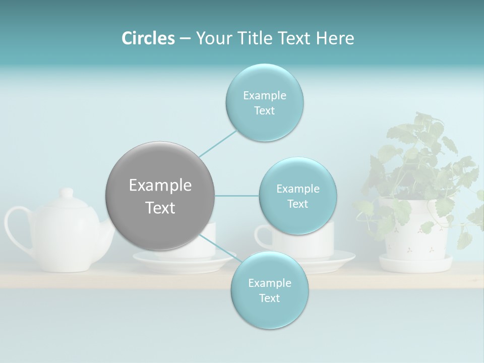 Shelf Coffee House PowerPoint Template