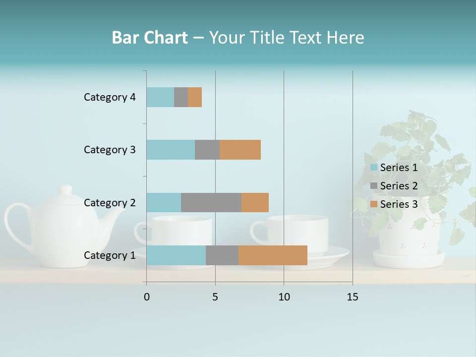 Shelf Coffee House PowerPoint Template