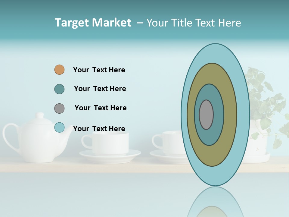 Shelf Coffee House PowerPoint Template