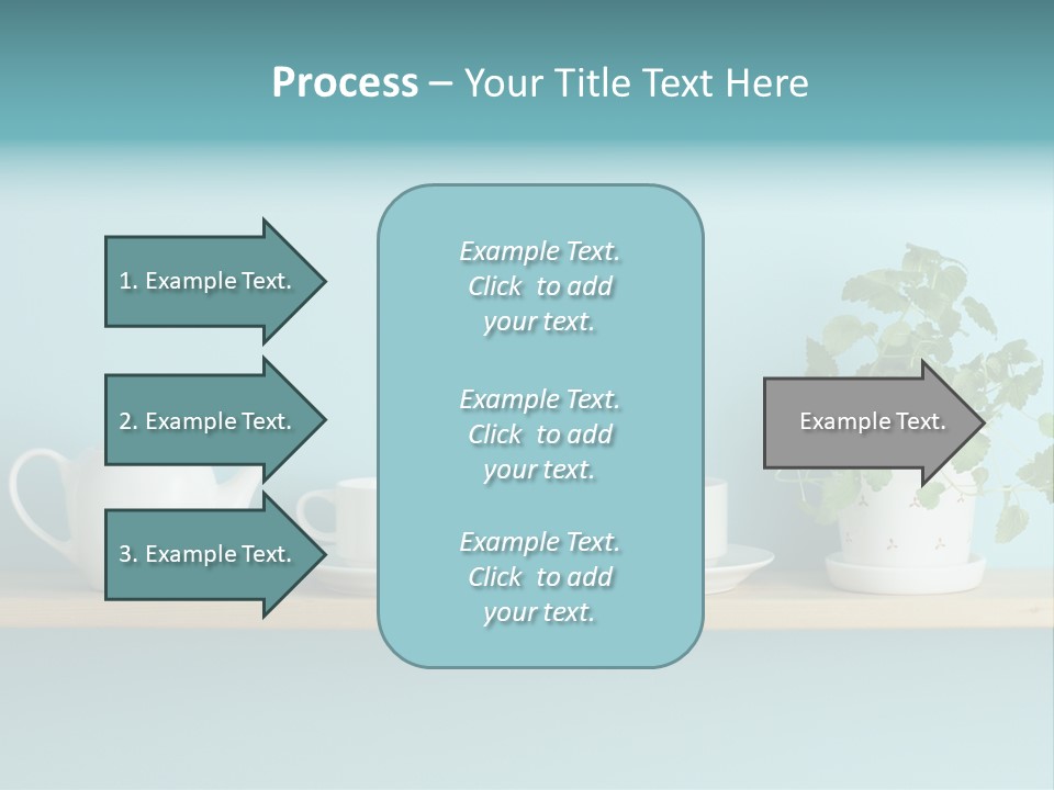 Shelf Coffee House PowerPoint Template