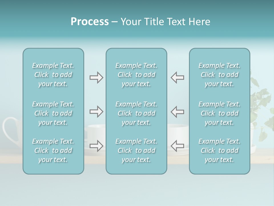 Shelf Coffee House PowerPoint Template