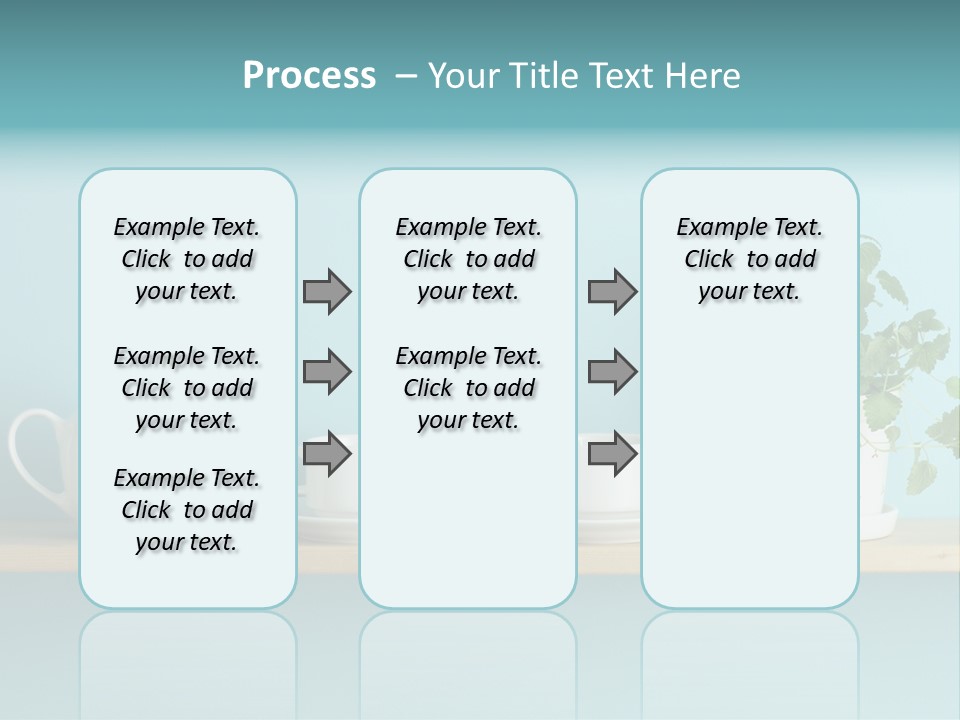 Shelf Coffee House PowerPoint Template