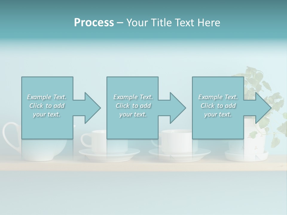 Shelf Coffee House PowerPoint Template