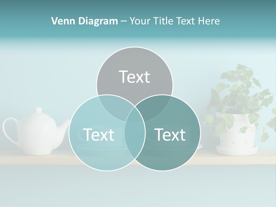 Shelf Coffee House PowerPoint Template