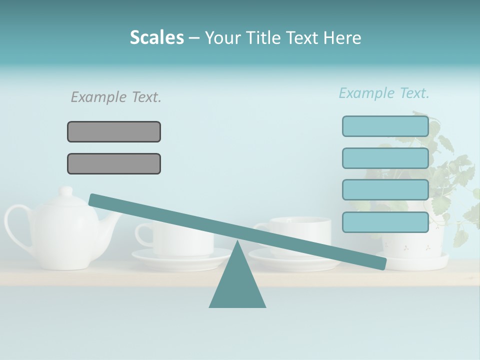Shelf Coffee House PowerPoint Template