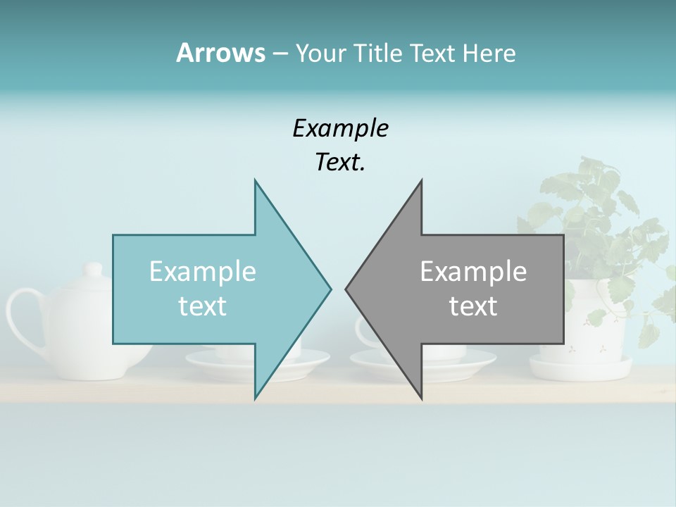 Shelf Coffee House PowerPoint Template
