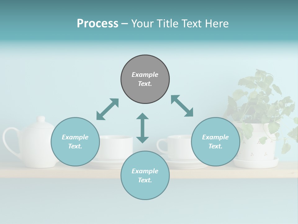 Shelf Coffee House PowerPoint Template