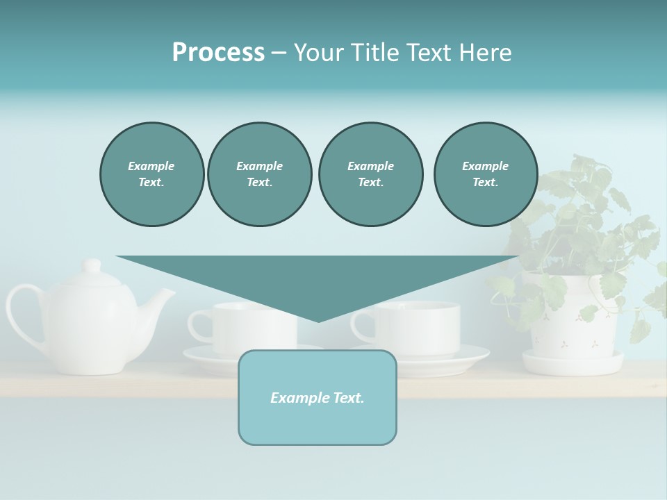 Shelf Coffee House PowerPoint Template