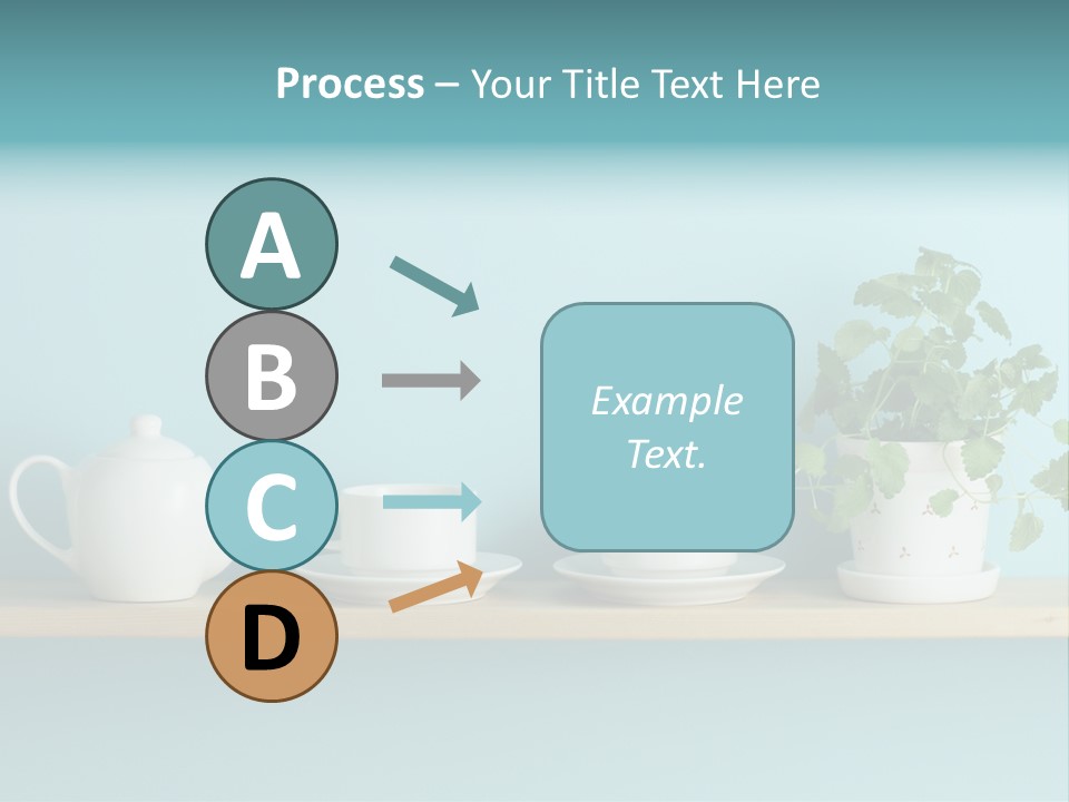 Shelf Coffee House PowerPoint Template