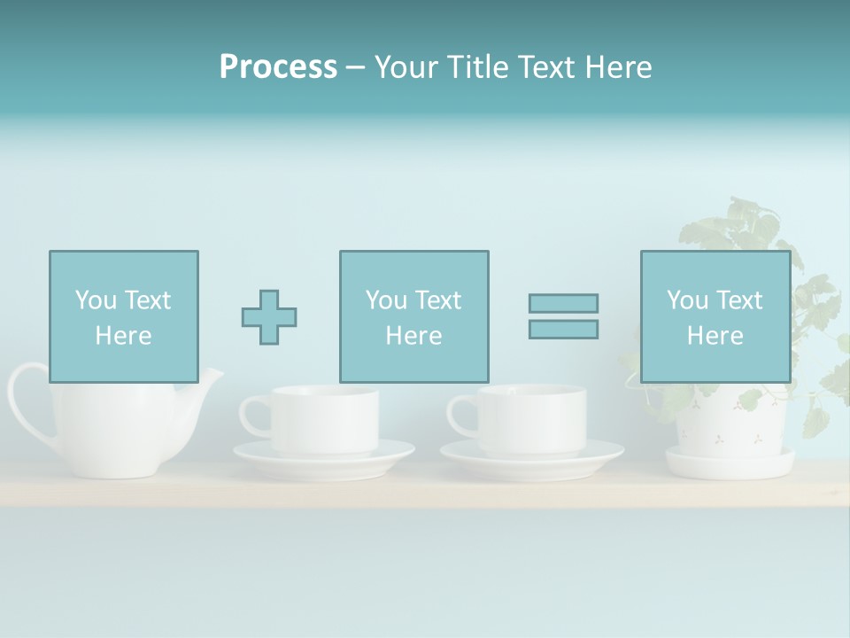 Shelf Coffee House PowerPoint Template