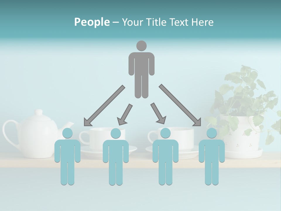 Shelf Coffee House PowerPoint Template