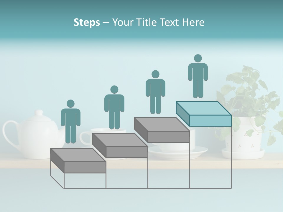 Shelf Coffee House PowerPoint Template