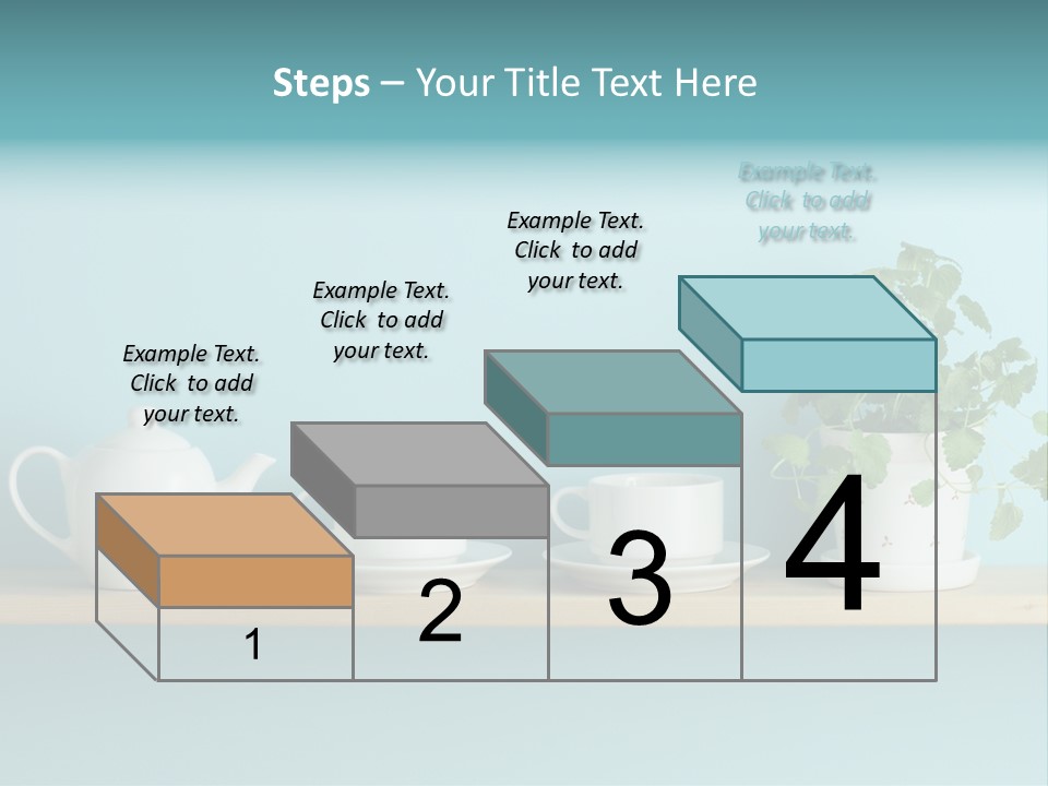 Shelf Coffee House PowerPoint Template