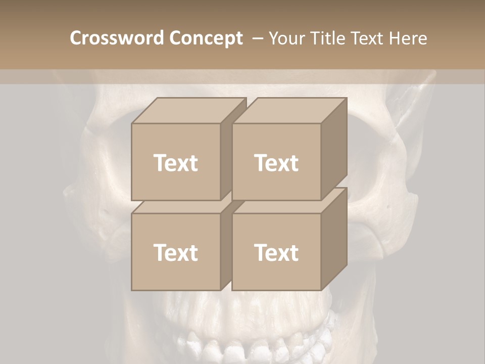Gothic Isolated Halloween PowerPoint Template