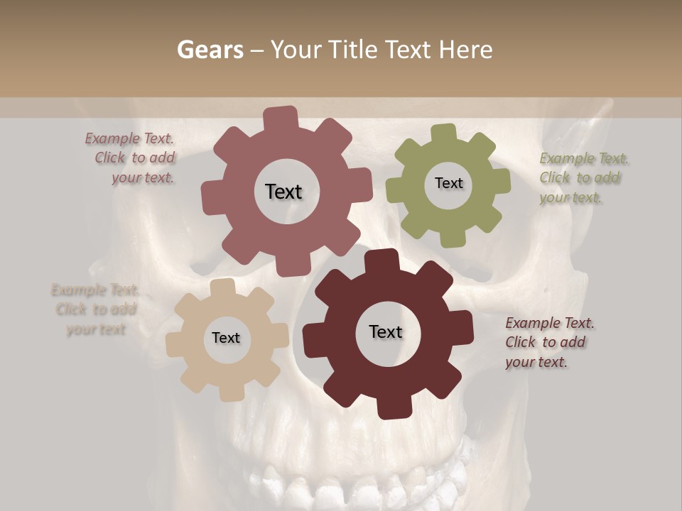 Gothic Isolated Halloween PowerPoint Template