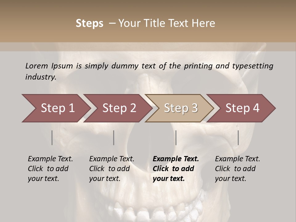 Gothic Isolated Halloween PowerPoint Template