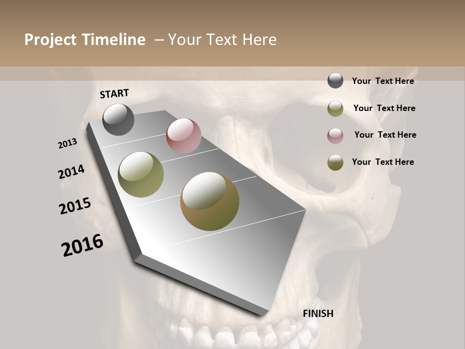 Gothic Isolated Halloween PowerPoint Template