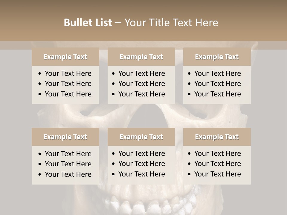 Gothic Isolated Halloween PowerPoint Template