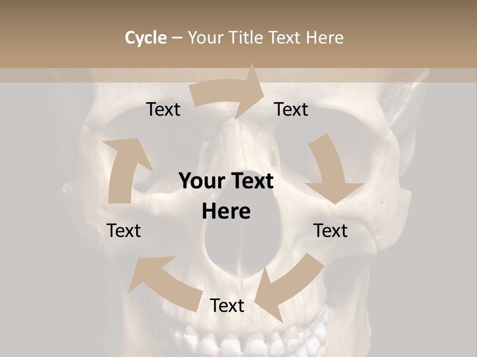 Gothic Isolated Halloween PowerPoint Template