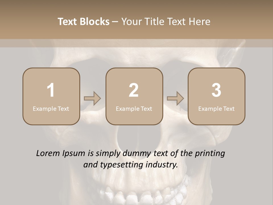 Gothic Isolated Halloween PowerPoint Template