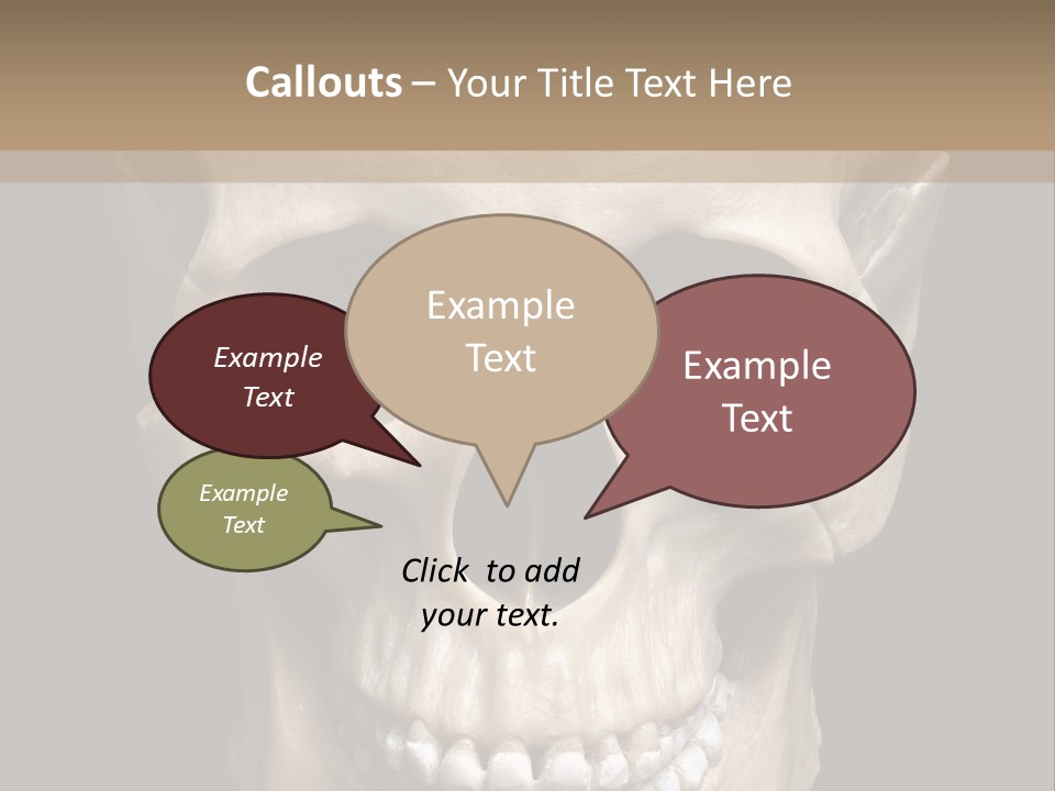 Gothic Isolated Halloween PowerPoint Template
