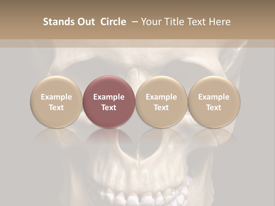 Gothic Isolated Halloween PowerPoint Template