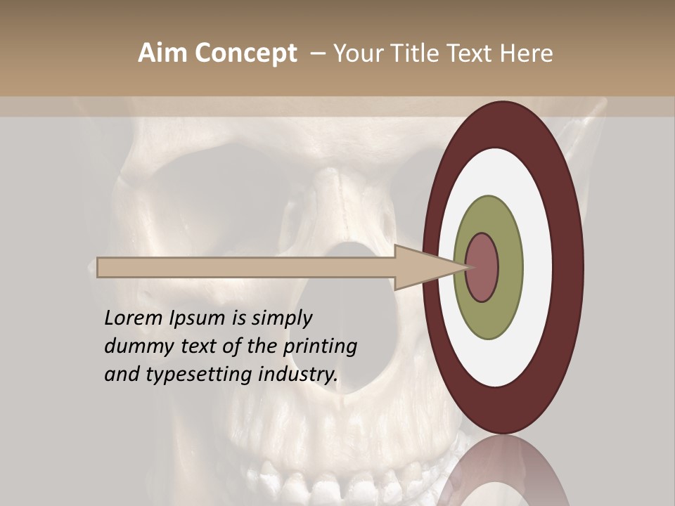 Gothic Isolated Halloween PowerPoint Template