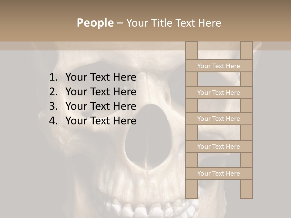 Gothic Isolated Halloween PowerPoint Template