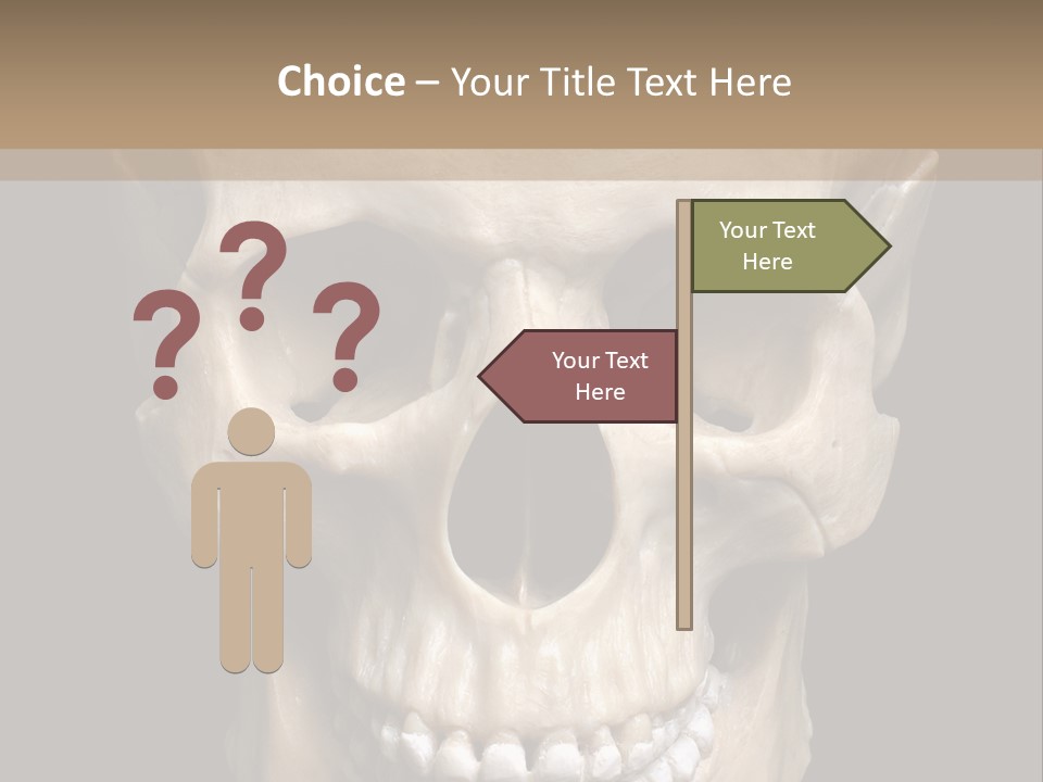 Gothic Isolated Halloween PowerPoint Template
