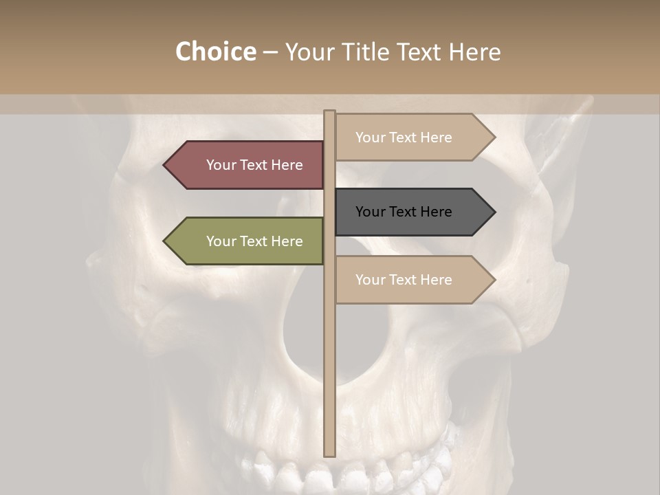 Gothic Isolated Halloween PowerPoint Template