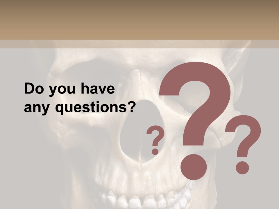 Gothic Isolated Halloween PowerPoint Template