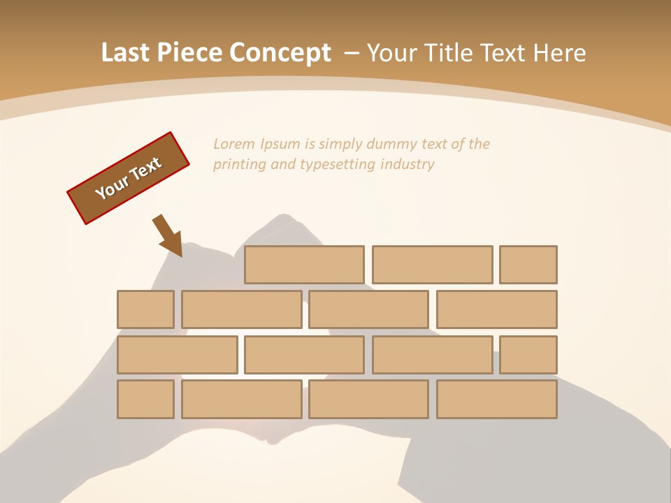 Couple Sky Hands PowerPoint Template