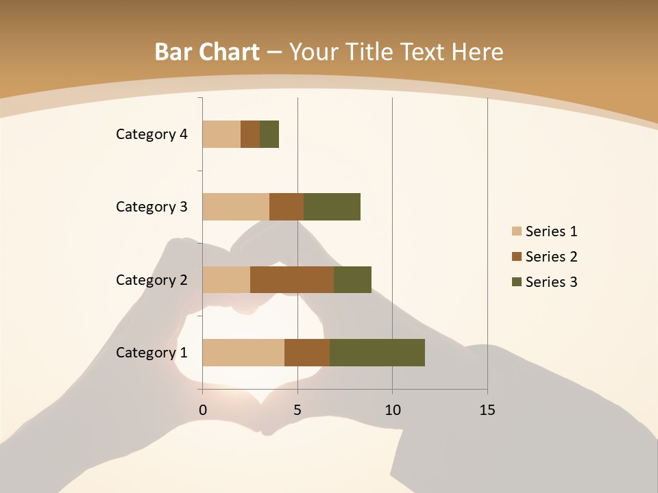 Couple Sky Hands PowerPoint Template