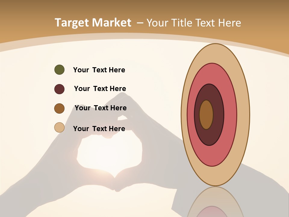 Couple Sky Hands PowerPoint Template