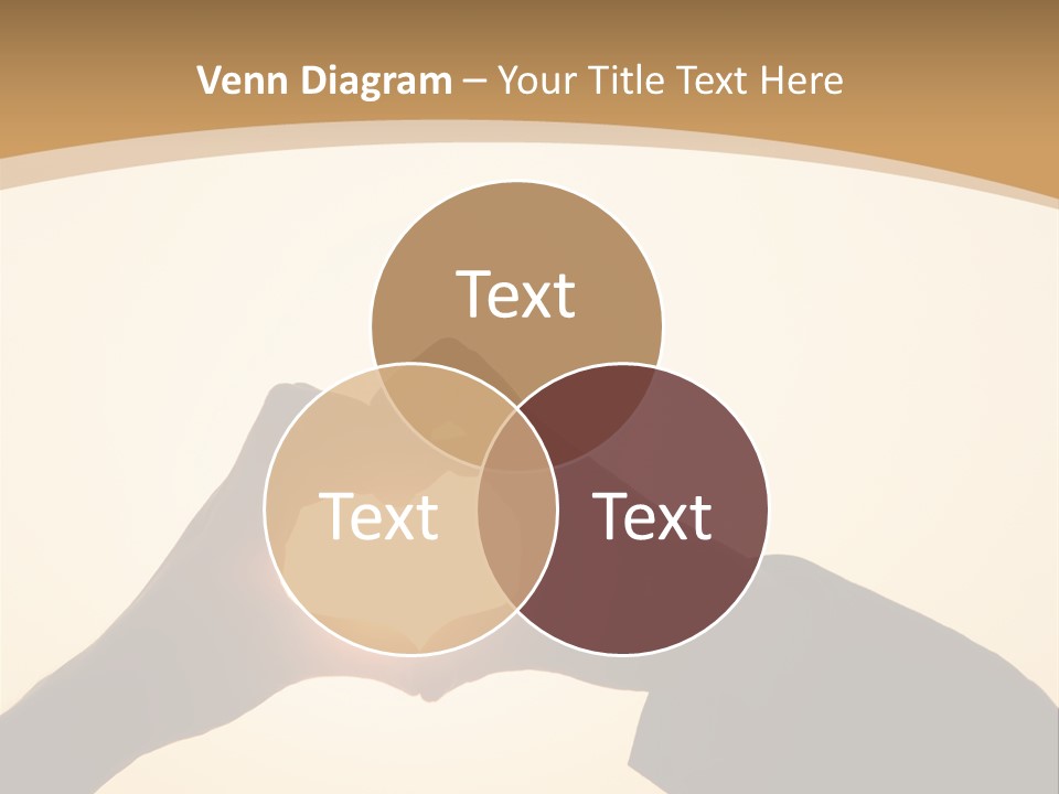 Couple Sky Hands PowerPoint Template