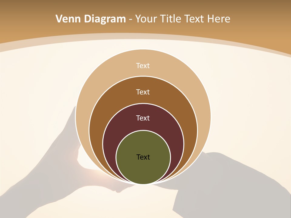 Couple Sky Hands PowerPoint Template