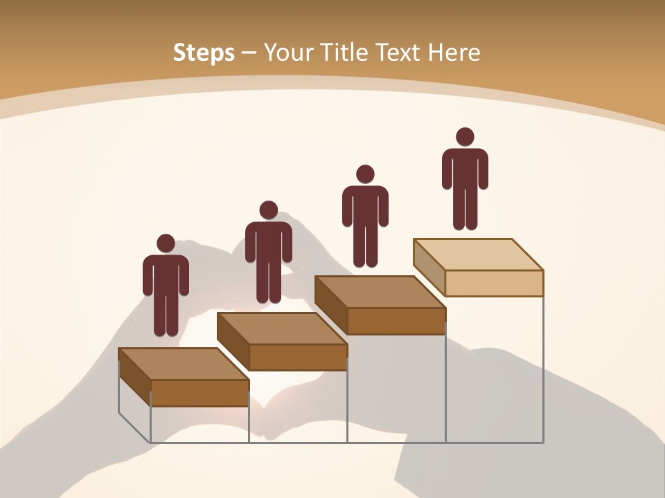 Couple Sky Hands PowerPoint Template